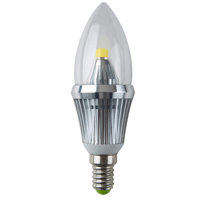Hoge helderheid 360 graden / E14 / 4W LED kaars licht bollen voor galerijen, binnenplaats